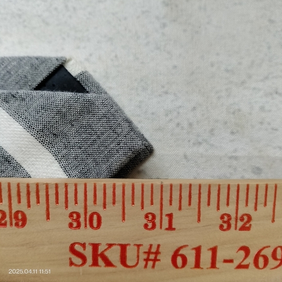 Men's ZENIO Tie Necktie MICROFIBER SLIM NARROW SKINNY MADMEN COTTON - Picture 5 of 11